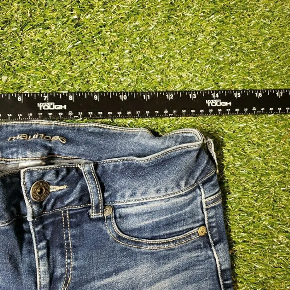Maurices Bootcut Stretch Jeans Women's S-R Medium/Dark Blue Denim - Picture 5 of 8